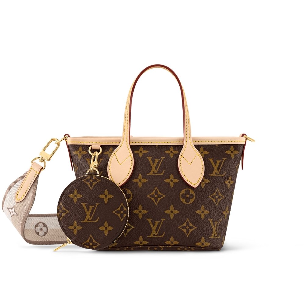 L0vis Vvtt0n Neverfull Bb Monogram Canvas Beige 25Cm M46705