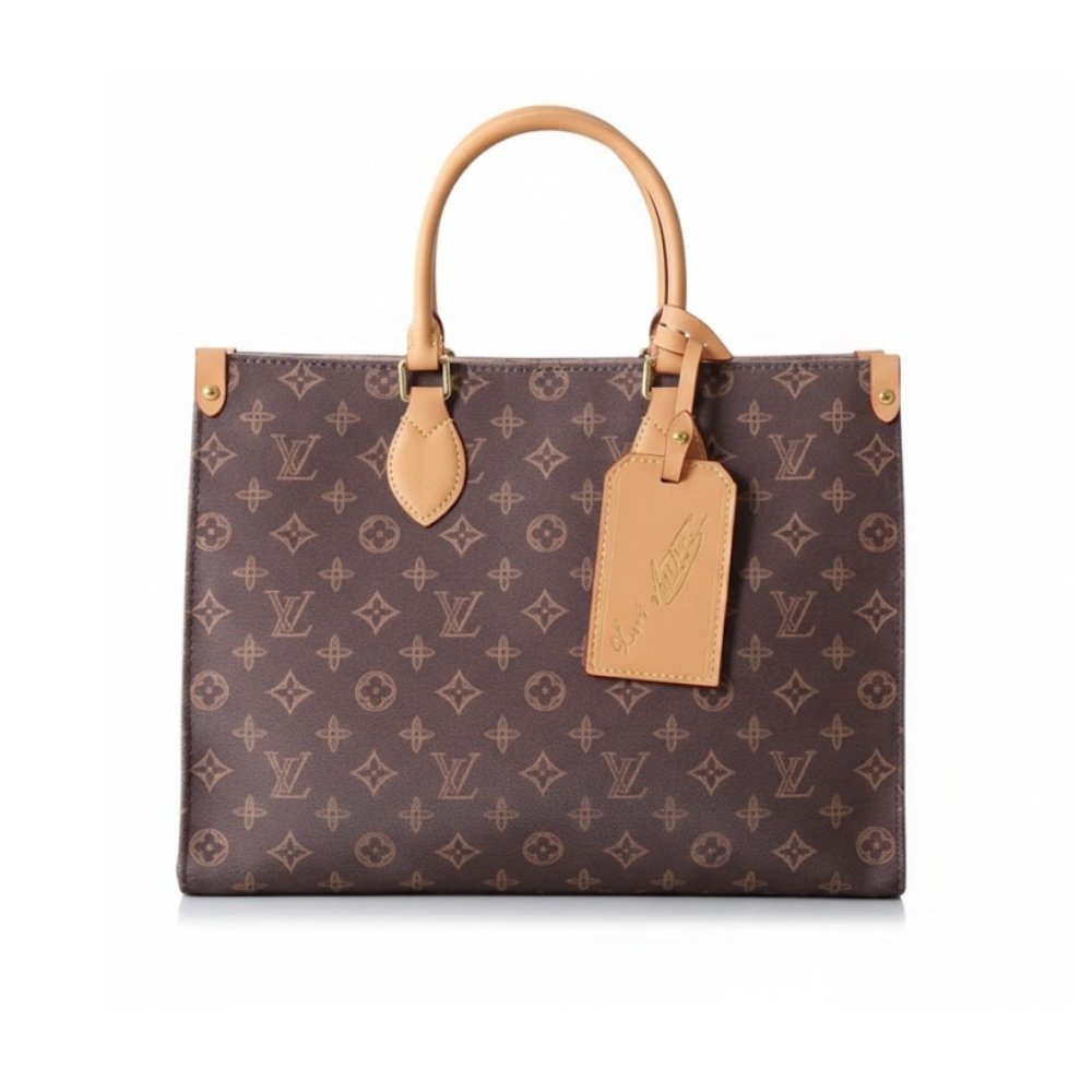 L0vis Vvtt0n Onthego MM Monogram Origine Ebène 35Cm