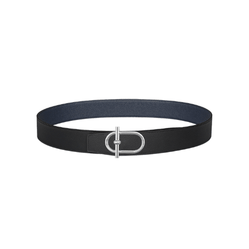 H**me5 Reversible Leather Belt Navy 38Mm