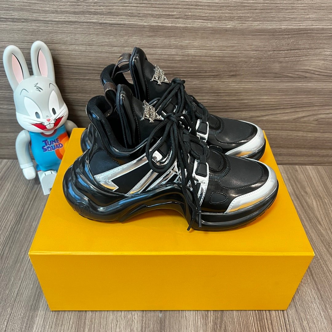 L0vis Vvtt0n Archlight Sneaker Black And Silver